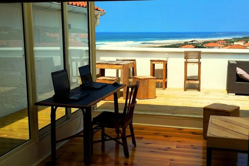 Apartment T2 A Anglet Grande Terrasse Vue Mer, Plage A Pied.